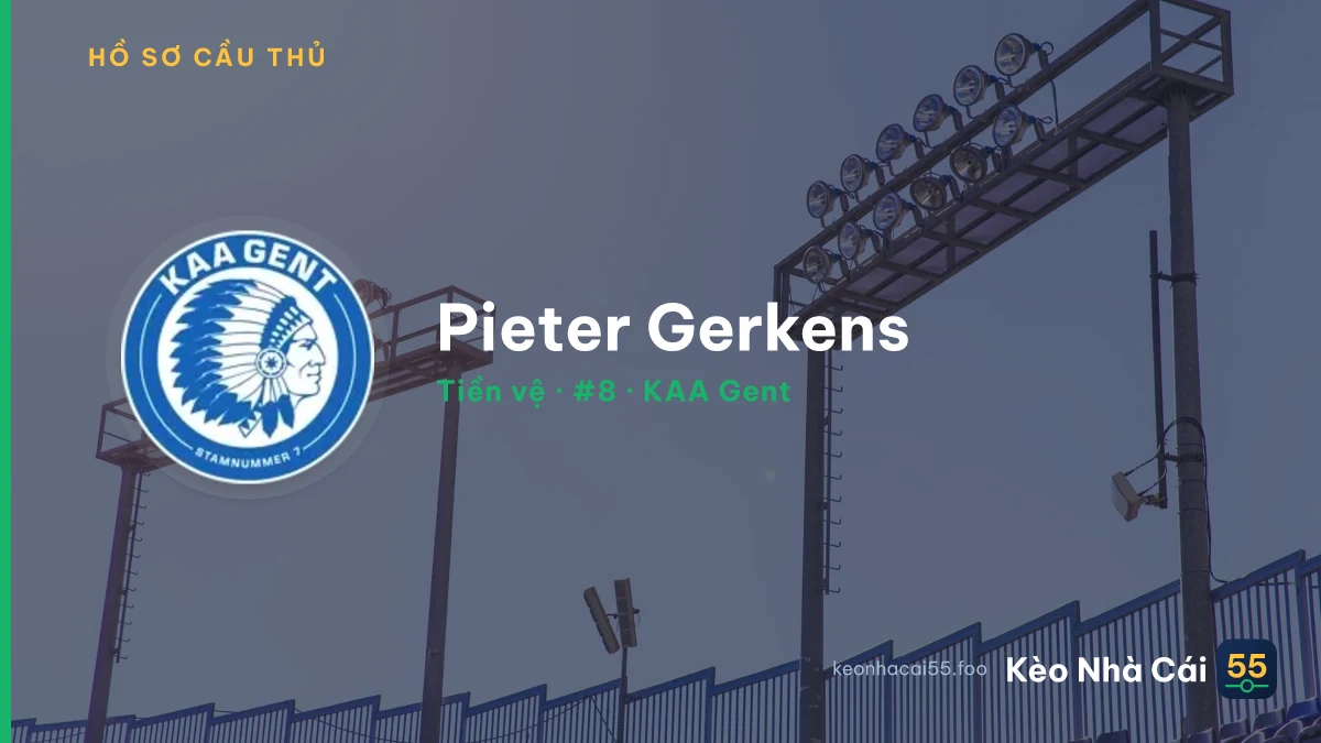 Pieter Gerkens — KAA Gent