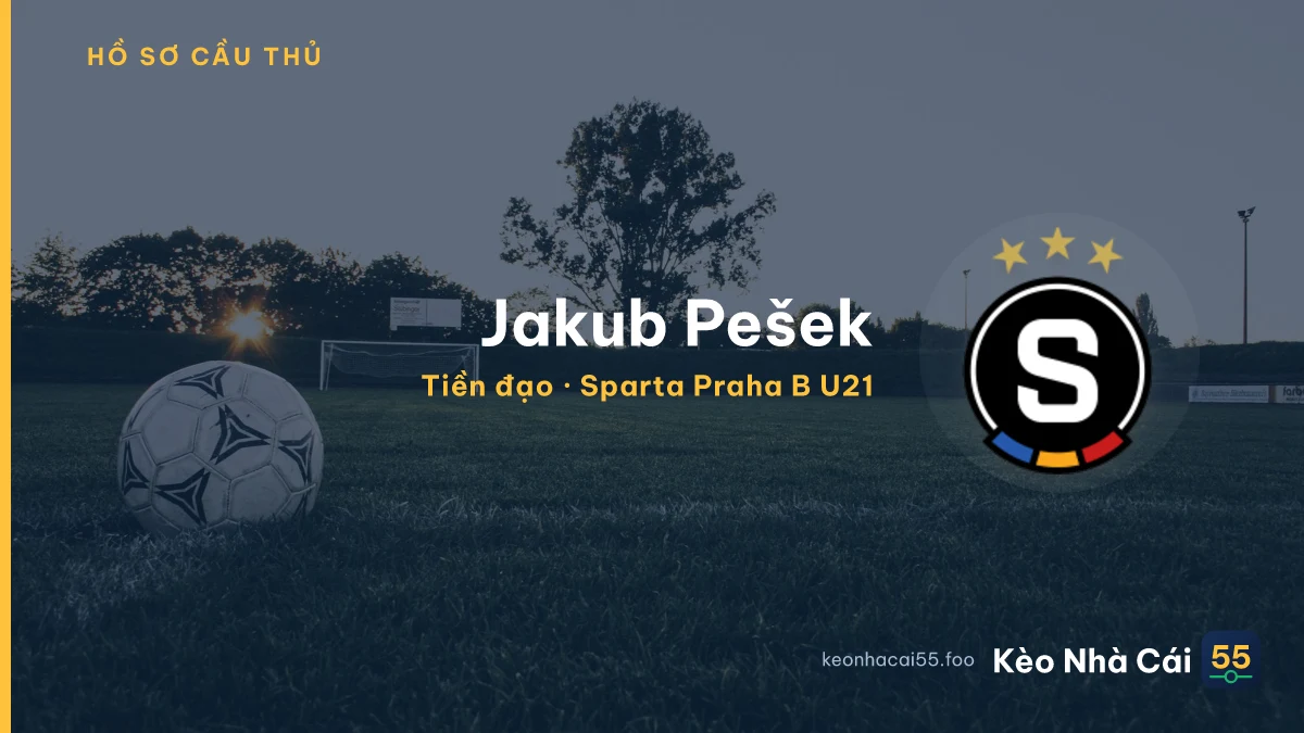 Jakub Pešek — Sparta Praha B U21