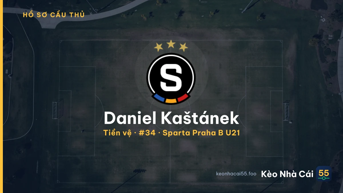 Daniel Kaštánek — Sparta Praha B U21