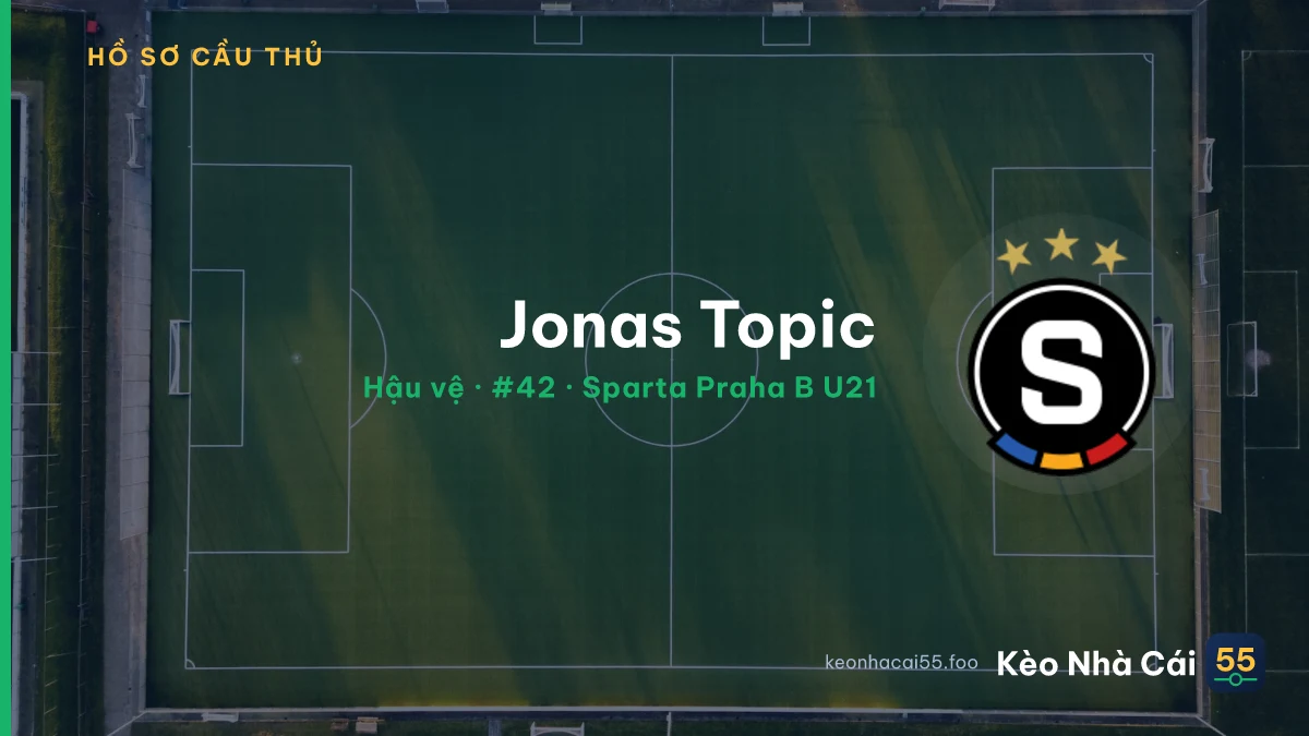 Jonas Topic — Sparta Praha B U21