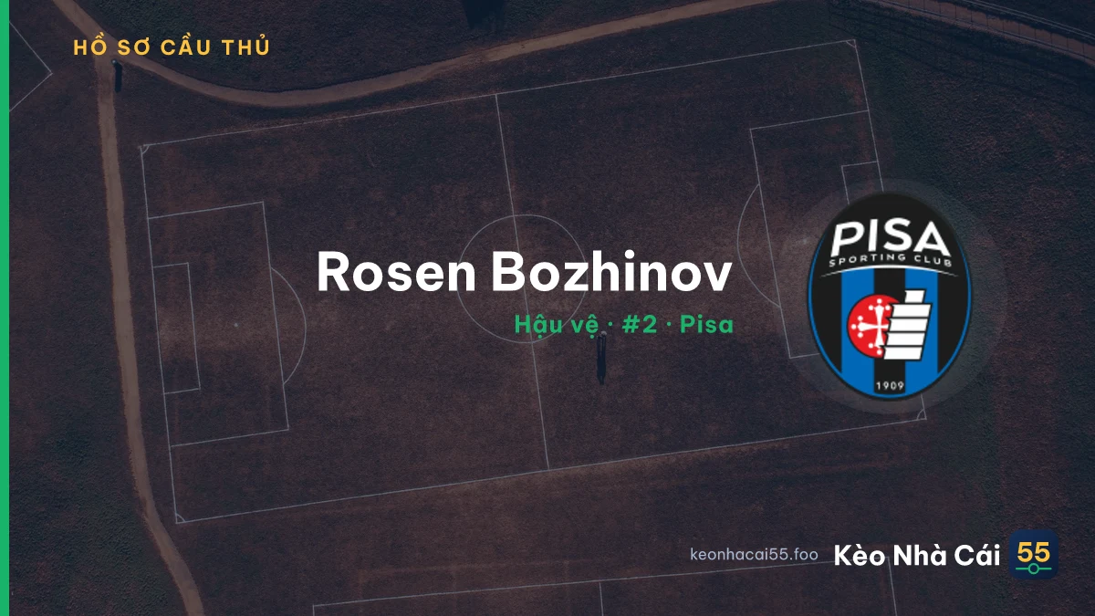 Rosen Bozhinov — Pisa