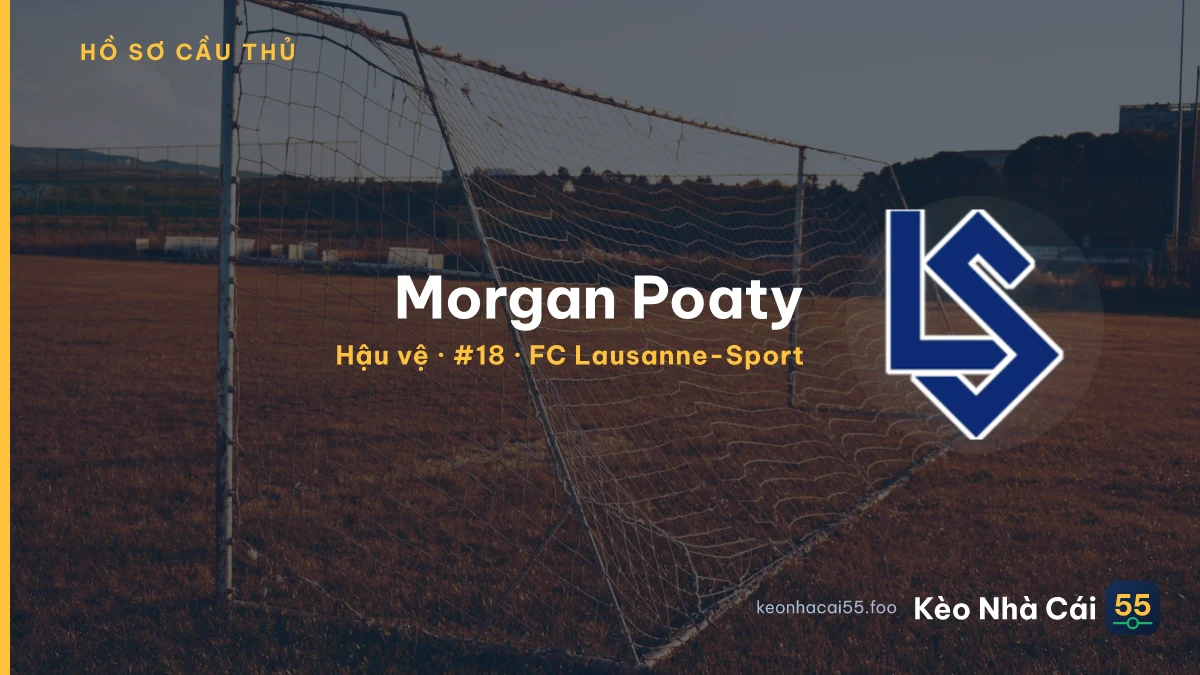 Morgan Poaty — FC Lausanne-Sport