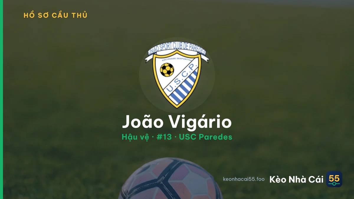 João Vigário — USC Paredes