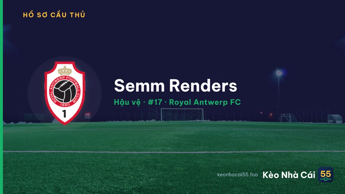 Semm Renders — Royal Antwerp FC