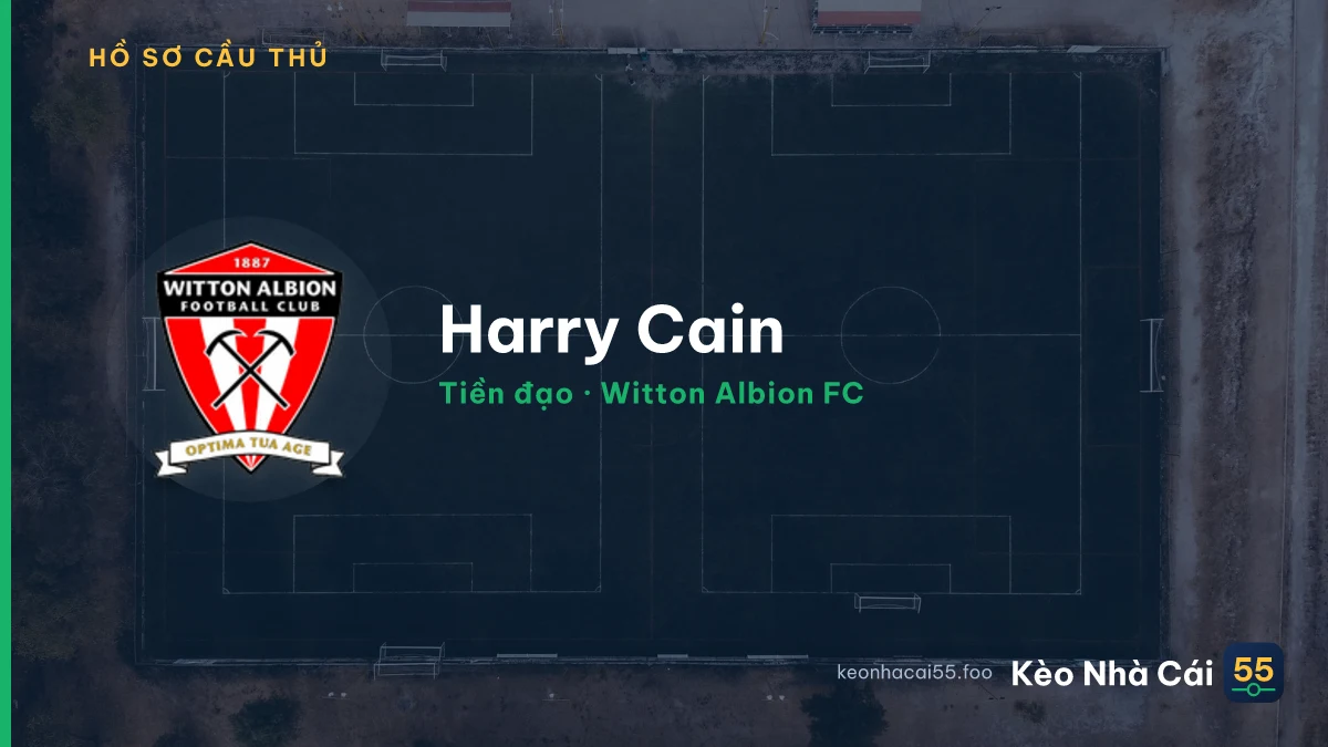 Harry Cain — Witton Albion FC
