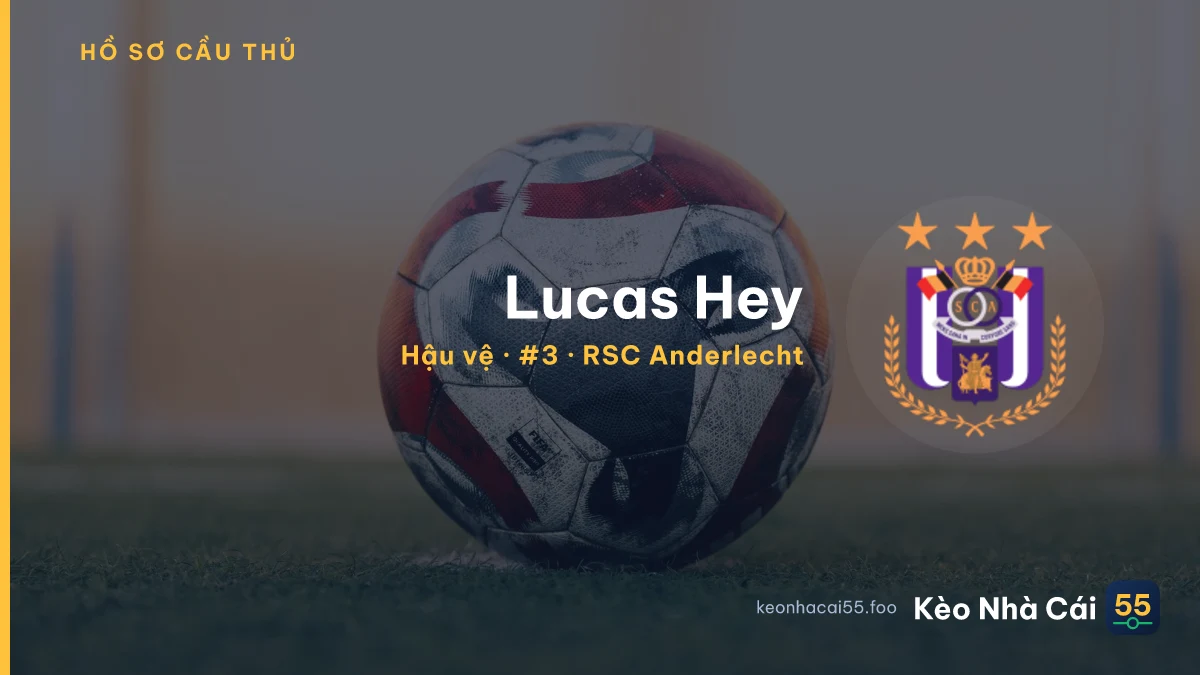 Lucas Hey — RSC Anderlecht
