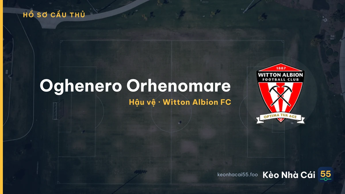 Oghenero Orhenomare — Witton Albion FC