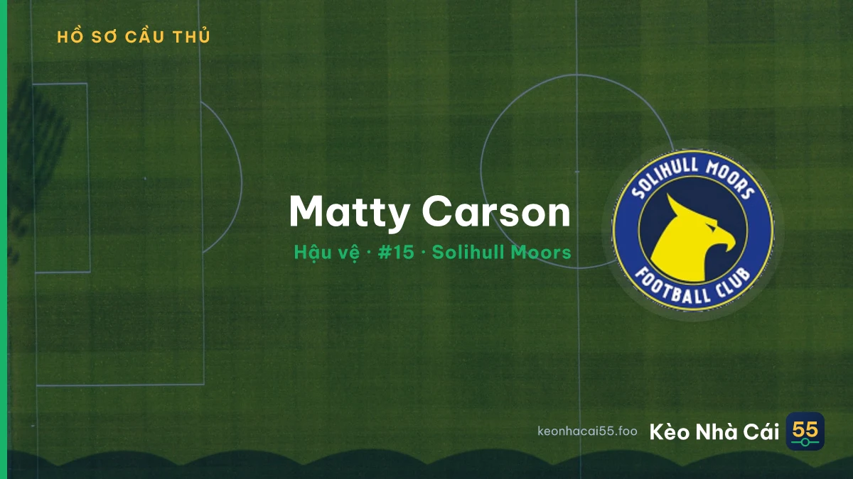 Matty Carson — Solihull Moors
