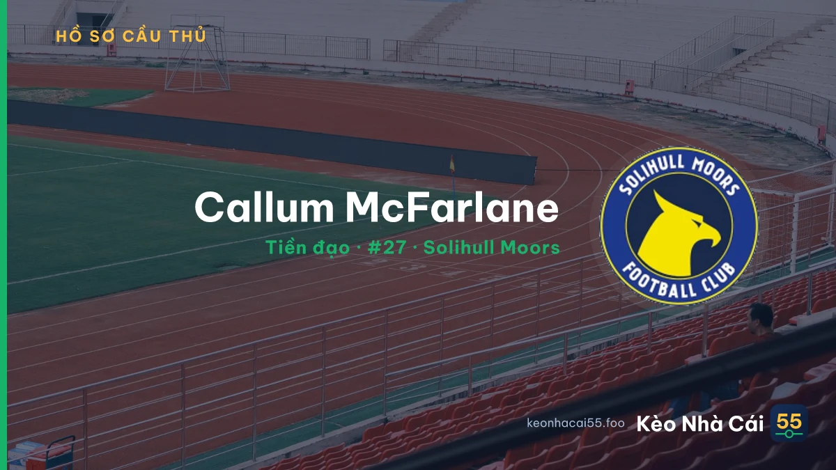 Callum McFarlane — Solihull Moors