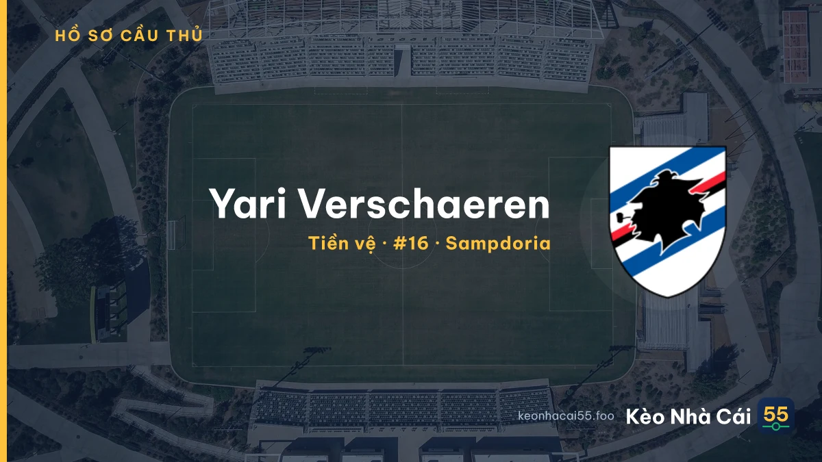 Yari Verschaeren — Sampdoria