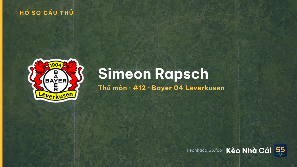Simeon Rapsch — Bayer 04 Leverkusen