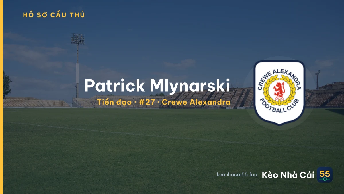 Patrick Mlynarski — Crewe Alexandra