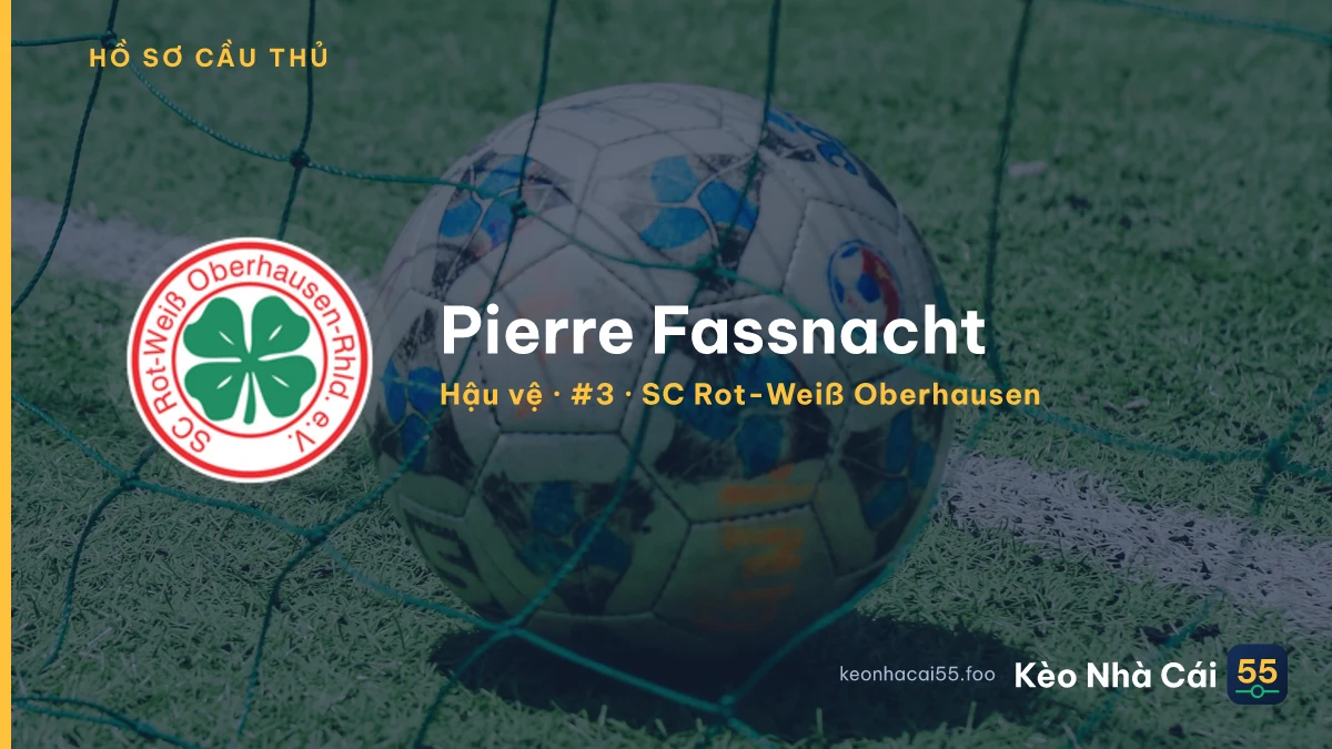 Pierre Fassnacht — SC Rot-Weiß Oberhausen