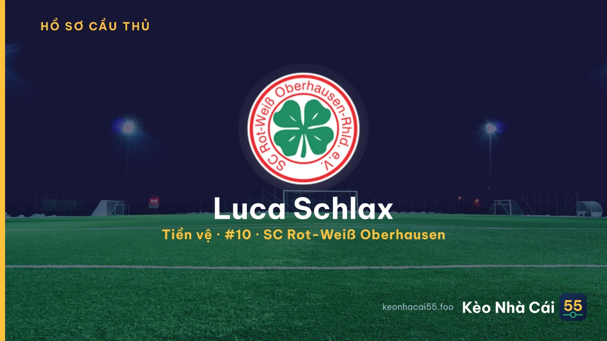 Luca Schlax — SC Rot-Weiß Oberhausen