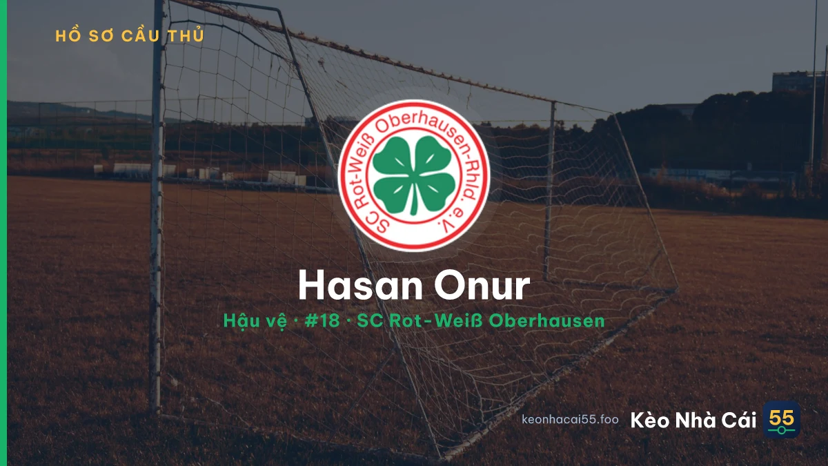 Hasan Onur — SC Rot-Weiß Oberhausen