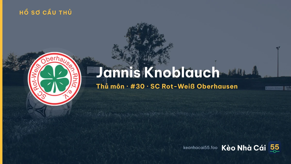 Jannis Knoblauch — SC Rot-Weiß Oberhausen