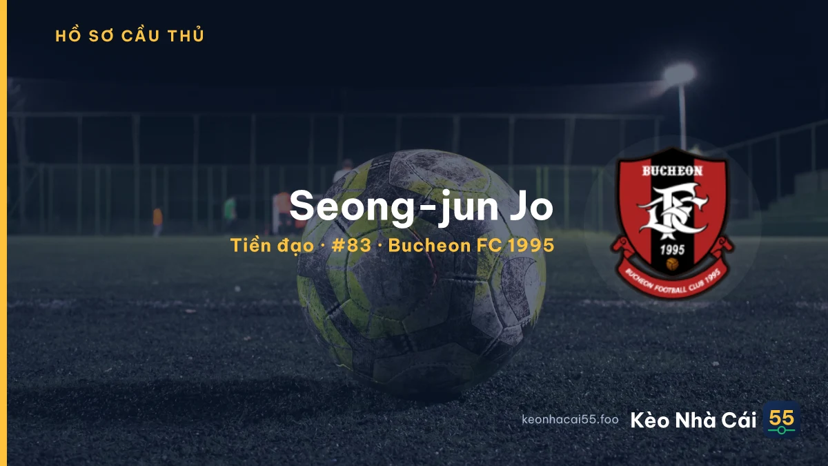 Seong-jun Jo — Bucheon FC 1995