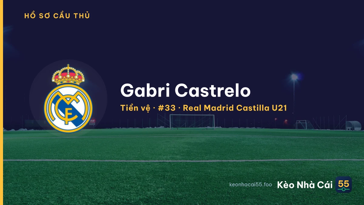 Gabri Castrelo — Real Madrid Castilla U21