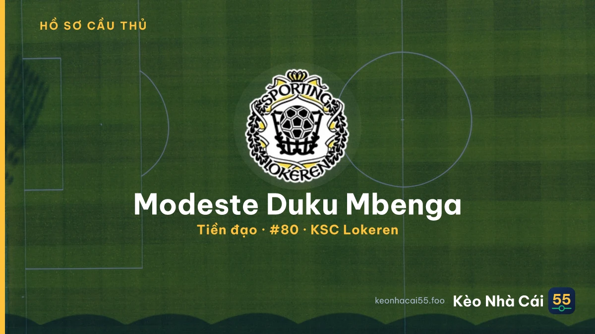 Modeste Duku Mbenga — KSC Lokeren
