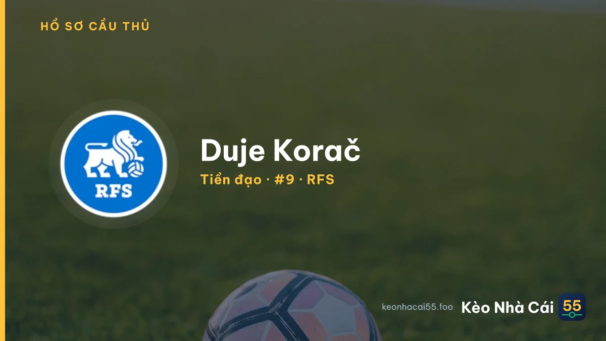 Duje Korač — RFS