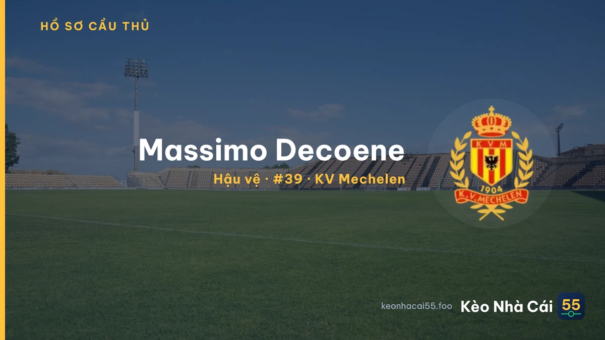 Massimo Decoene — KV Mechelen