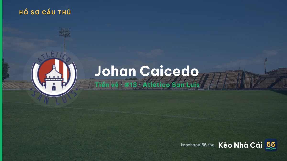 Johan Caicedo — Atlético San Luis
