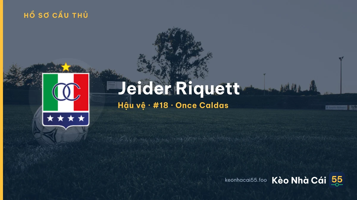 Jeider Riquett — Once Caldas