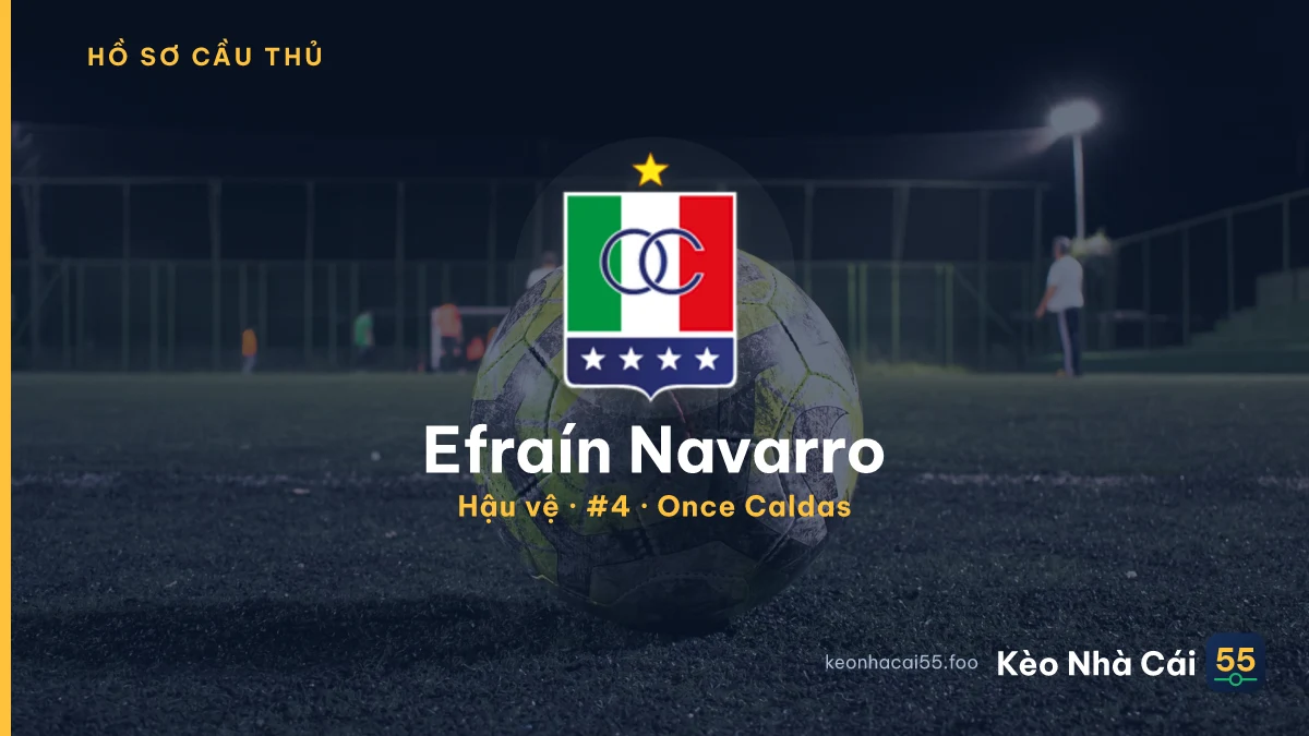 Efraín Navarro — Once Caldas