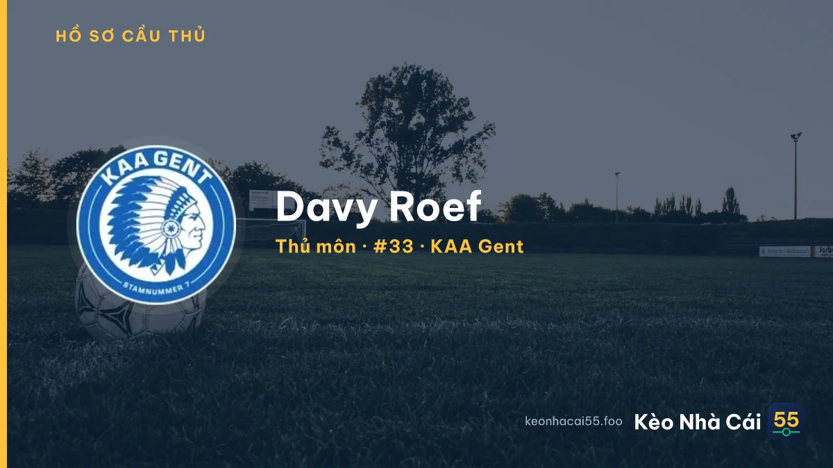 Davy Roef — KAA Gent