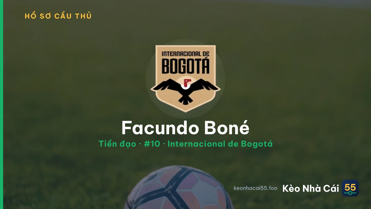 Facundo Boné — Internacional de Bogotá