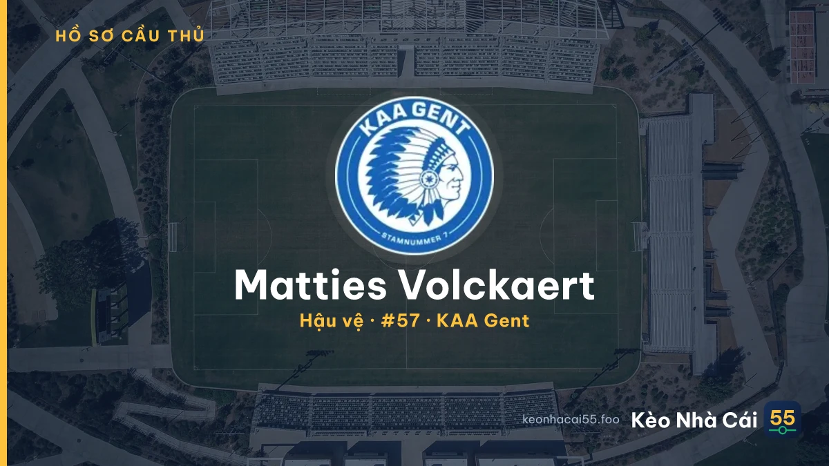 Matties Volckaert — KAA Gent