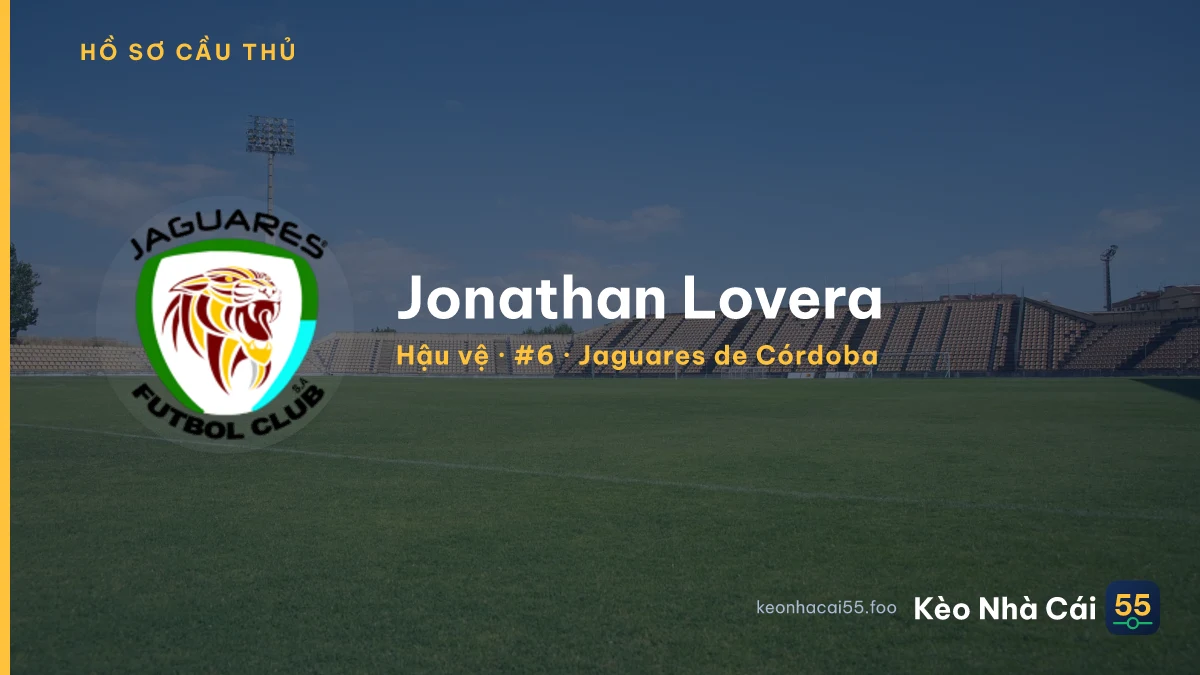 Jonathan Lovera — Jaguares de Córdoba