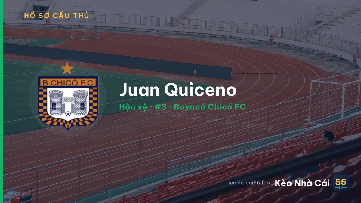 Juan Quiceno — Boyacá Chicó FC