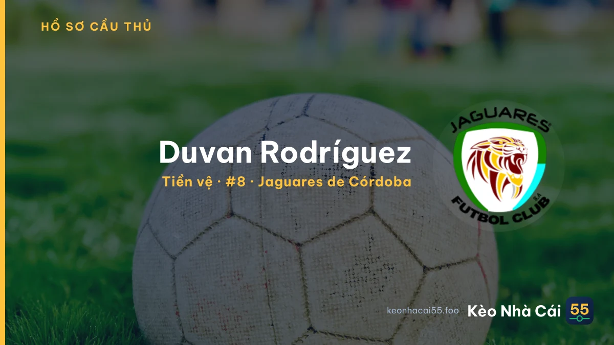 Duvan Rodríguez — Jaguares de Córdoba