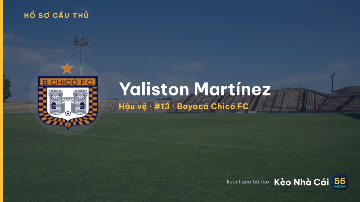 Yaliston Martínez — Boyacá Chicó FC