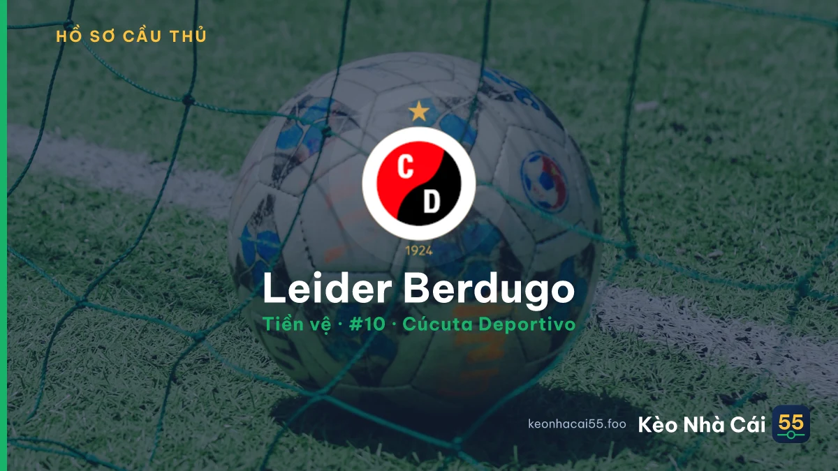 Leider Berdugo — Cúcuta Deportivo