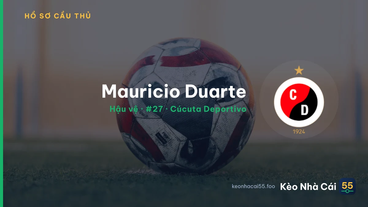 Mauricio Duarte — Cúcuta Deportivo