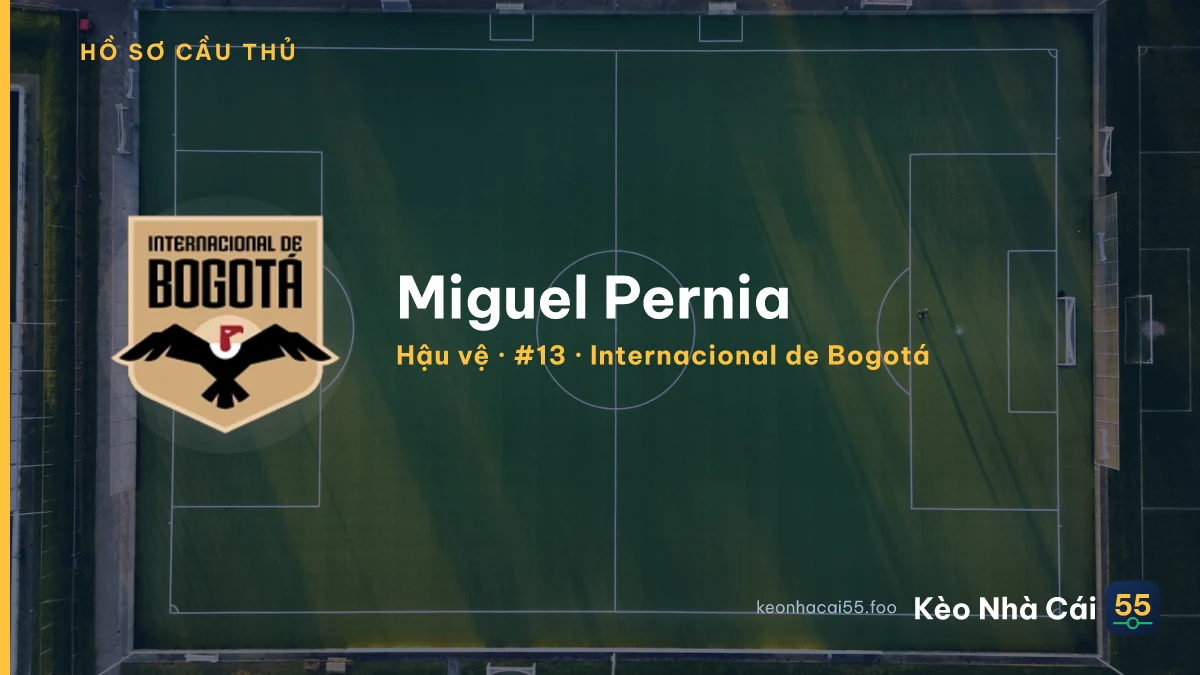 Miguel Pernia — Internacional de Bogotá