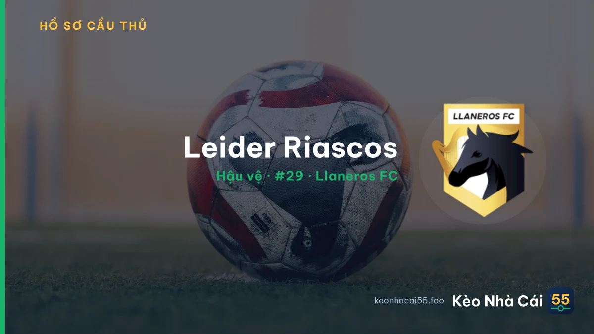 Leider Riascos — Llaneros FC