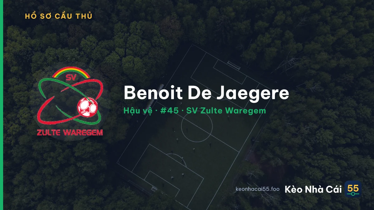Benoit De Jaegere — SV Zulte Waregem
