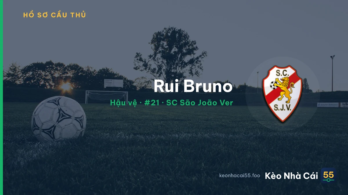 Rui Bruno — SC São João Ver