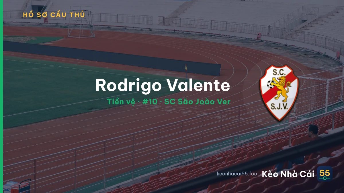 Rodrigo Valente — SC São João Ver