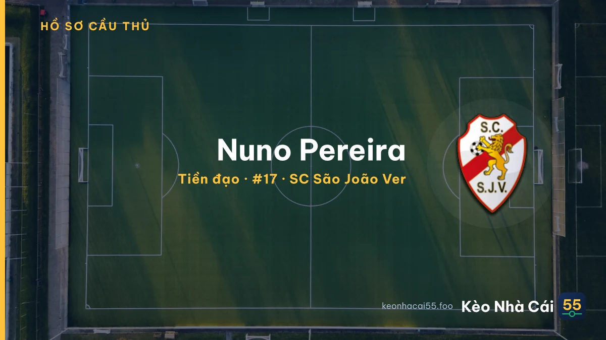 Nuno Pereira — SC São João Ver