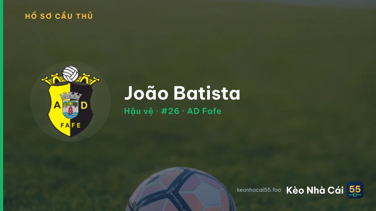 João Batista — AD Fafe