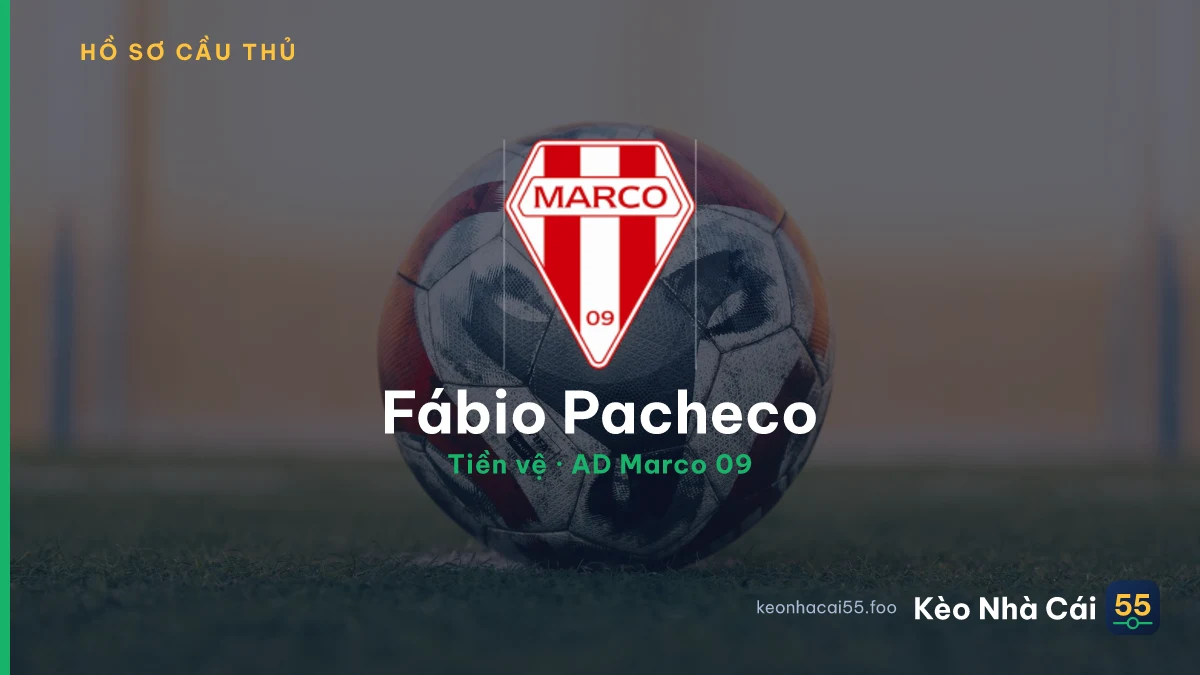 Fábio Pacheco — AD Marco 09