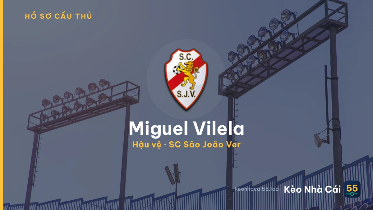 Miguel Vilela — SC São João Ver