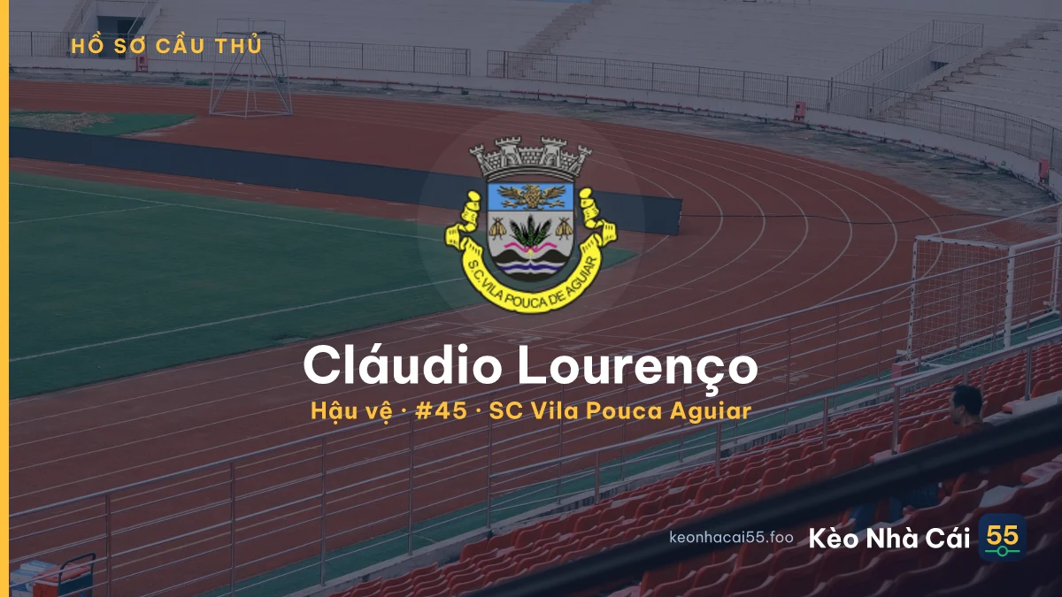 Cláudio Lourenço — SC Vila Pouca Aguiar