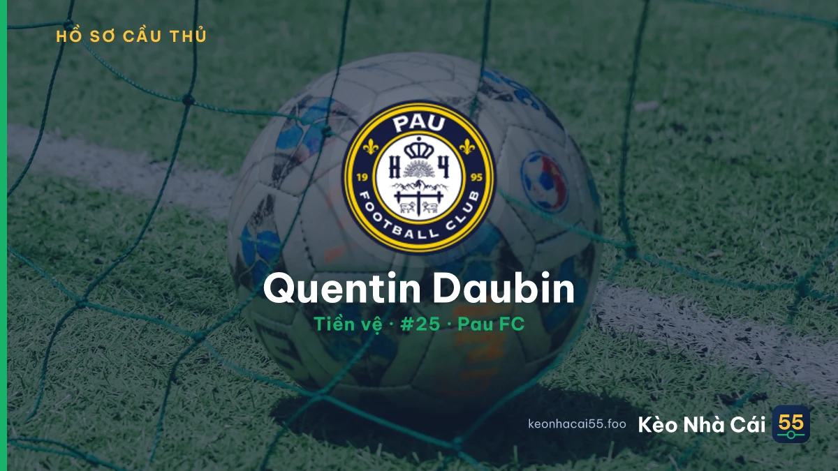 Quentin Daubin — Pau FC