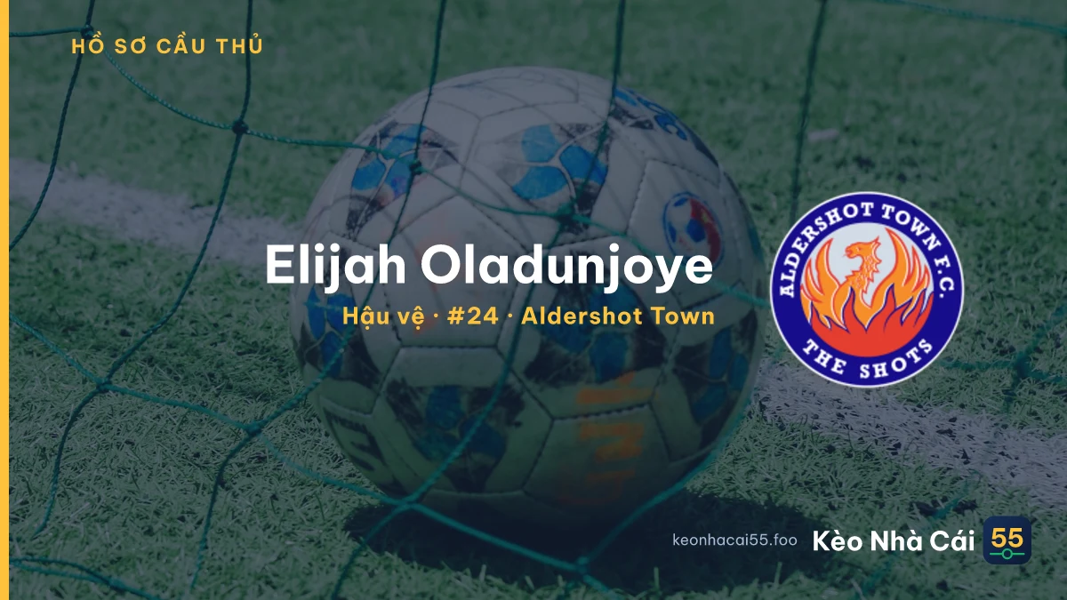 Elijah Oladunjoye — Aldershot Town
