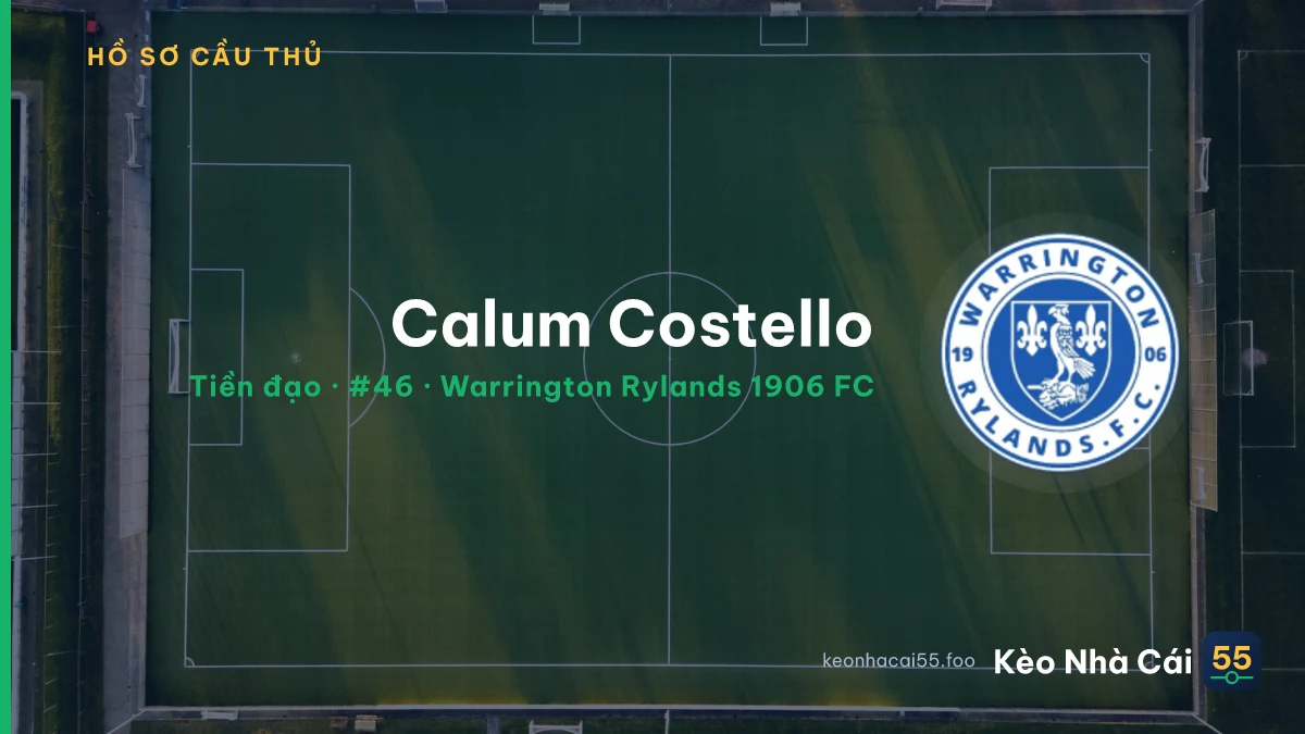 Calum Costello — Warrington Rylands 1906 FC